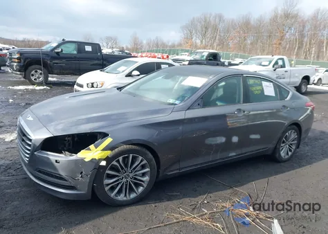 2015 Hyundai Genesis 3.8 z USA, uszkodzony, nr VIN KMHGN4JE9FU075732